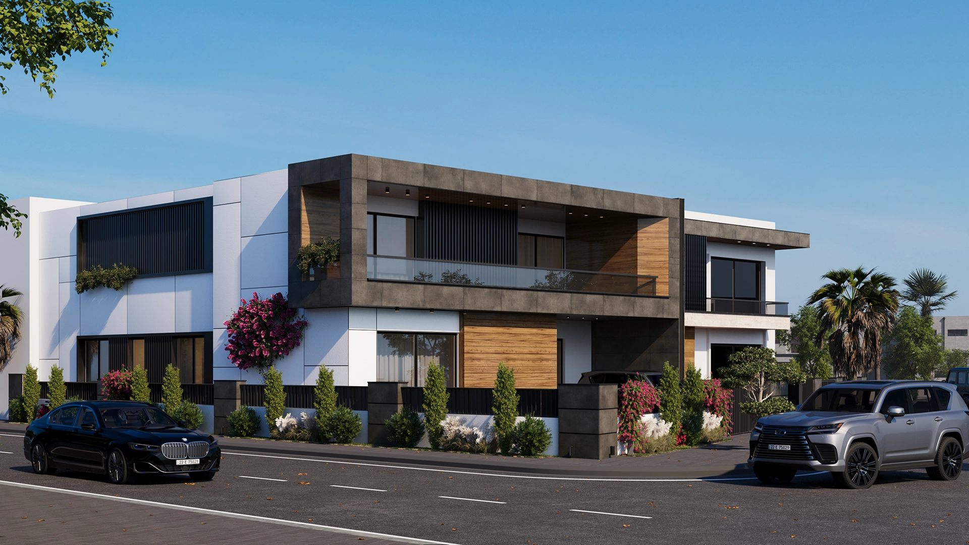 modern villa